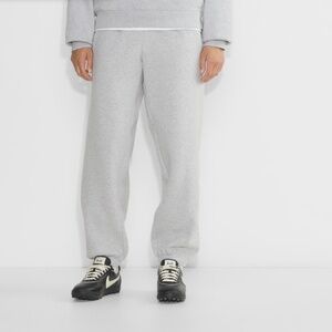 Aritzia - Cozy Fleece Mega Sweatpants - Heather Chrome (Grey) -  Size M